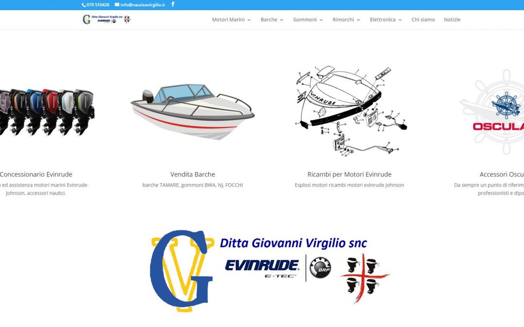 Sito web NauticaVirgilio.it