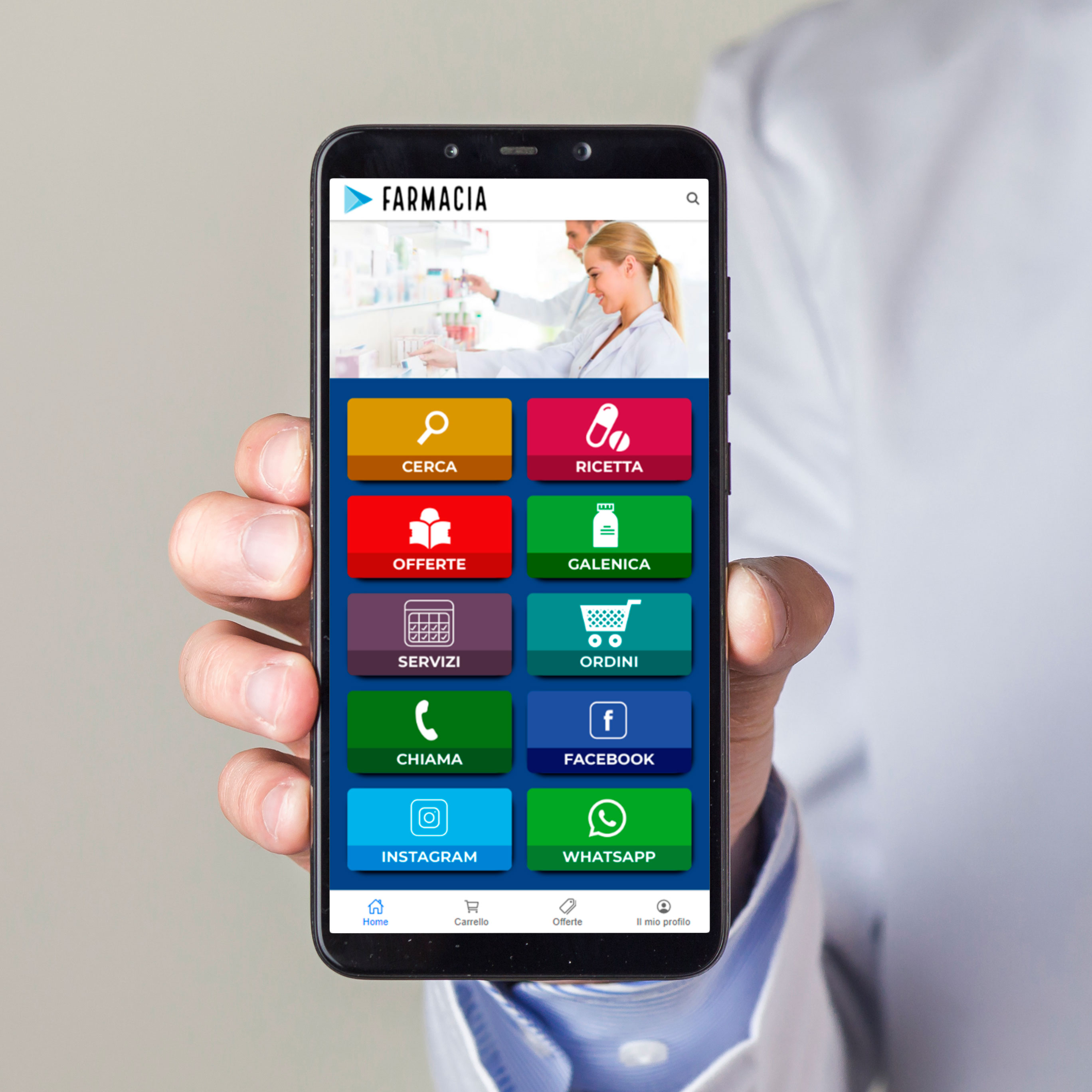 anteprima-app app per farmacia